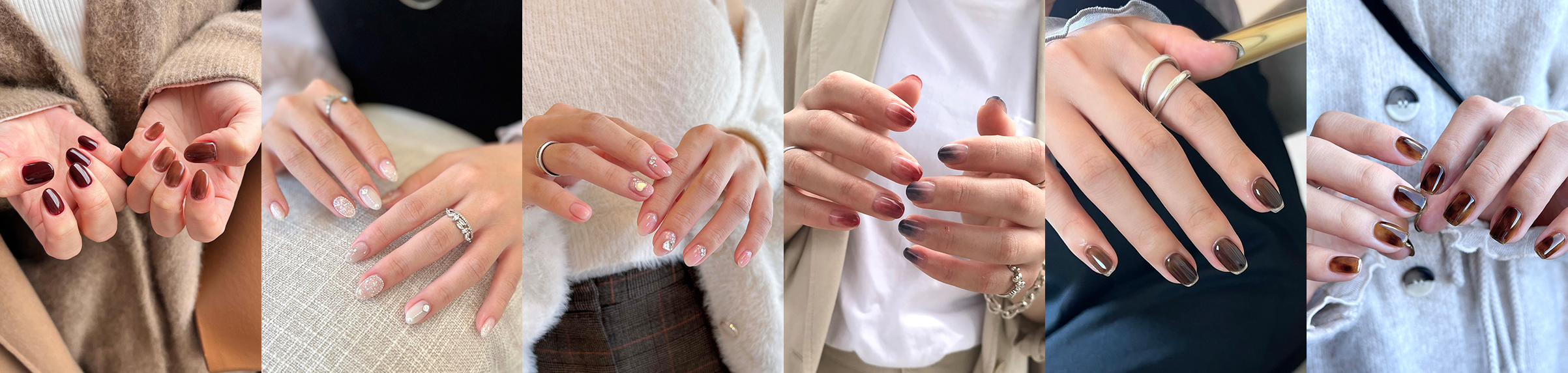 ギャラリー：韓国ネイル、ニュアンスネイル